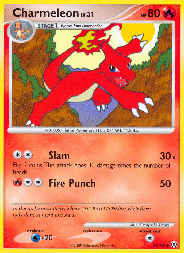 Charmeleon 35/99 Arceus