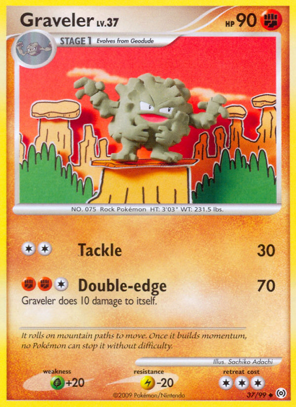 Graveler 37/99 Arceus