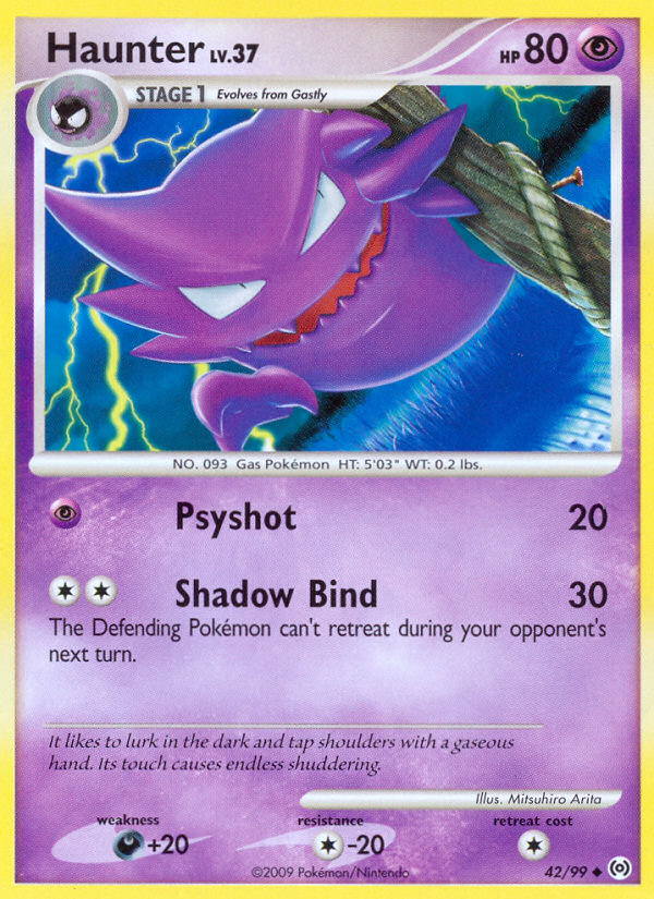 Haunter 42/99 Arceus