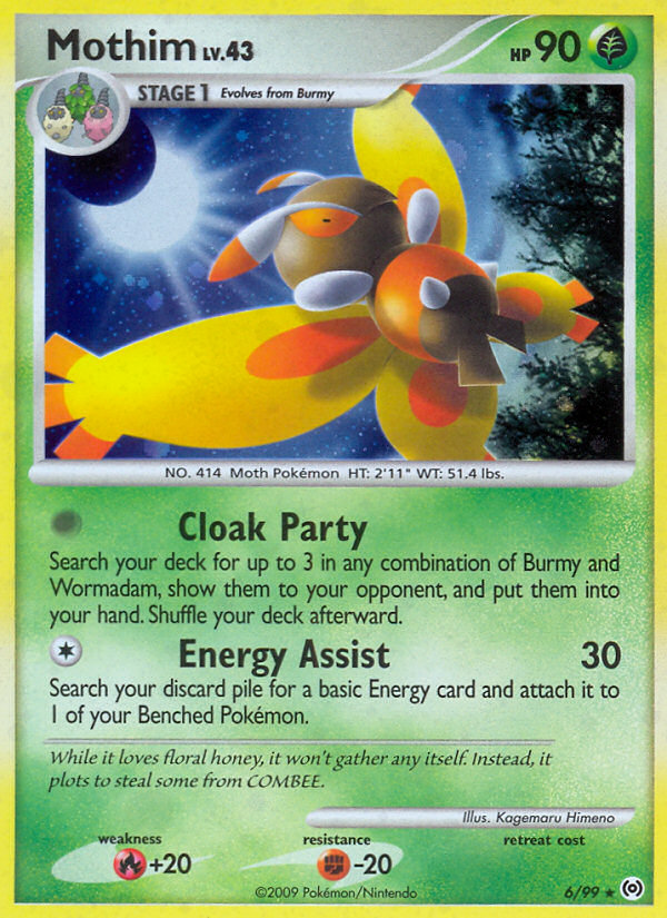 Mothim 6/99 Arceus