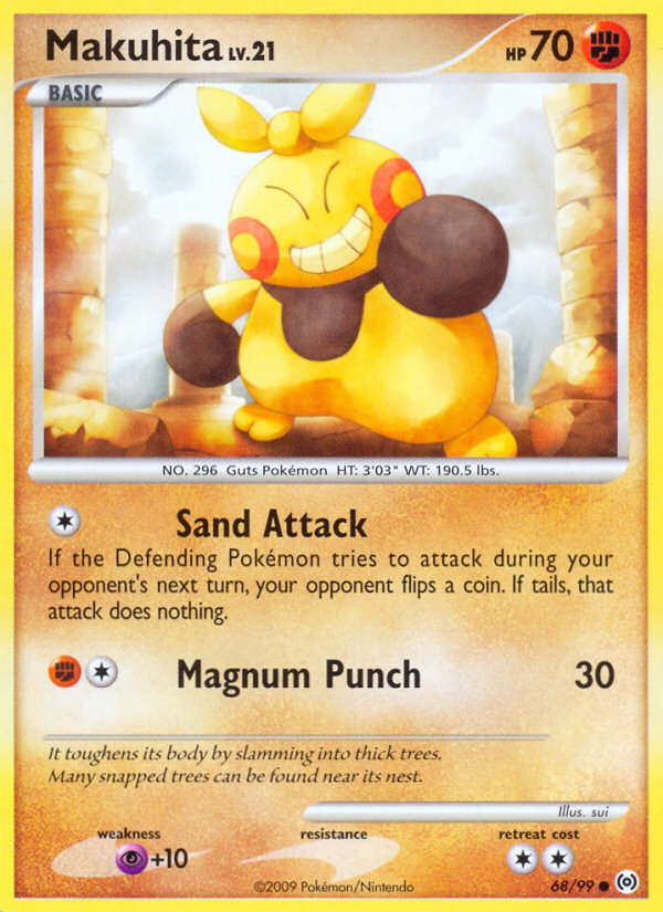 Makuhita 68/99 Arceus