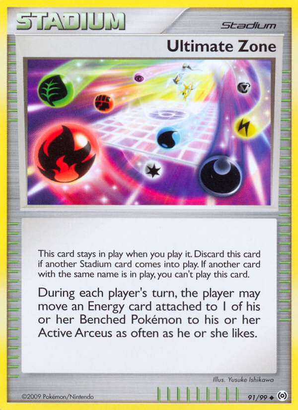 Ultimate Zone 91/99 Arceus