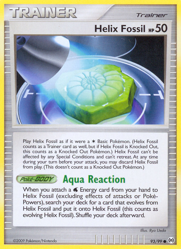 Helix Fossil 93/99 Arceus