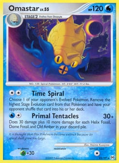 Omastar 23/99 Arceus