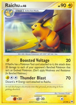 Raichu 27/99 Arceus