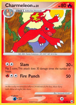 Charmeleon 35/99 Arceus