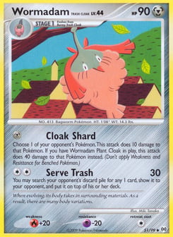 Wormadam Trash Cloak 51/99 Arceus