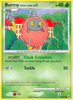 Burmy Trash Cloak 58/99 Arceus