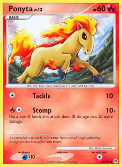 Ponyta 72/99 Arceus