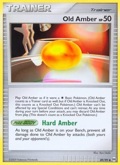 Old Amber 89/99 Arceus