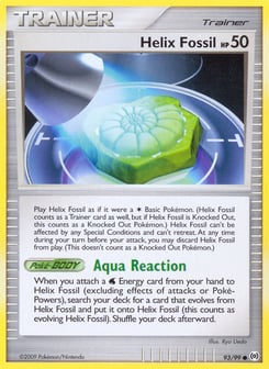 Helix Fossil 93/99 Arceus