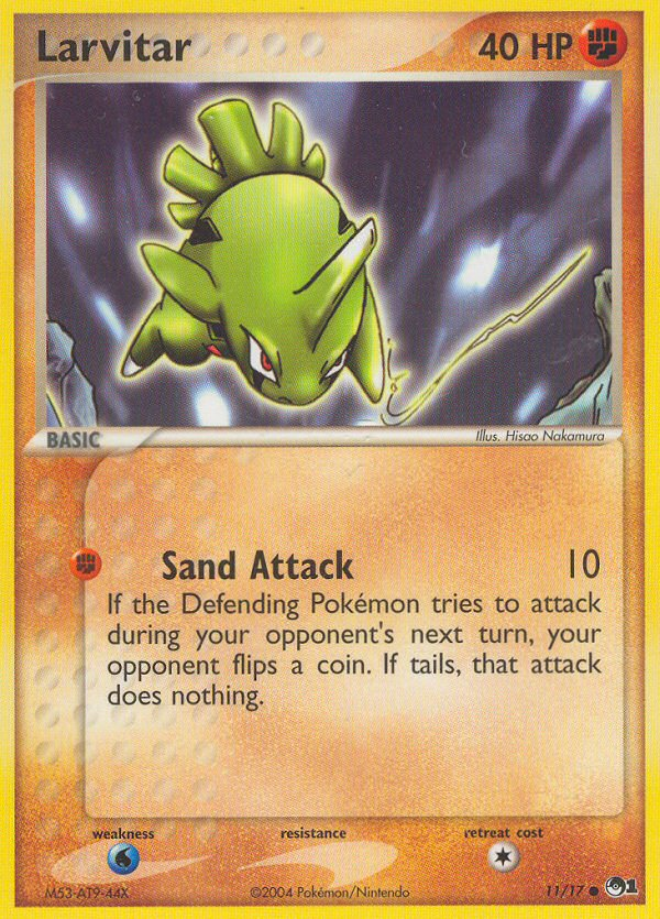 Larvitar 11/17 POP Series 1