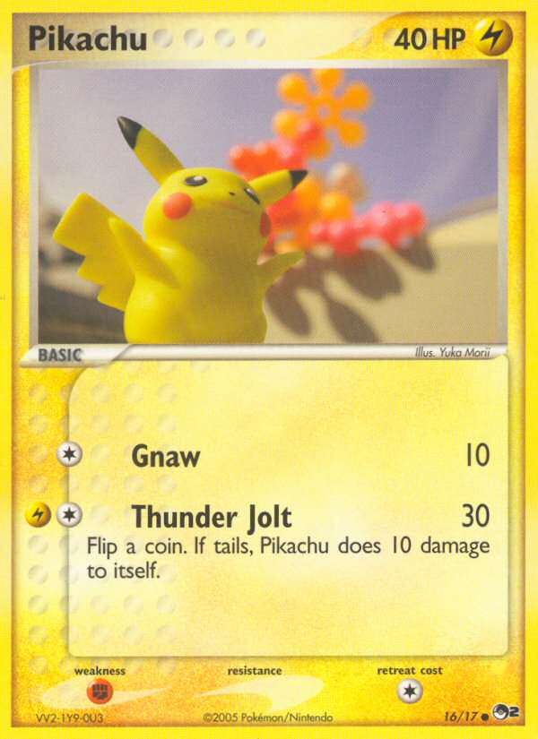 Pikachu 16/17 POP Series 2