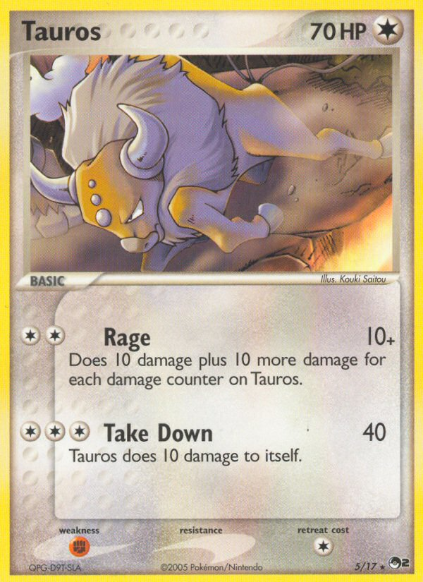 Tauros 5/17 POP Series 2