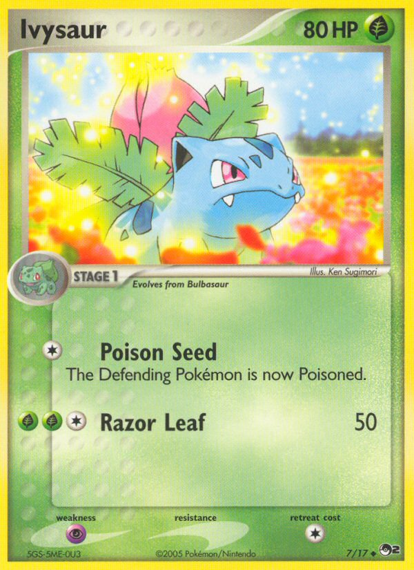 Ivysaur 7/17 POP Series 2