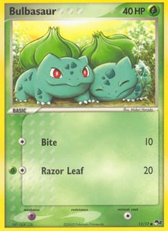 Bulbasaur 12/17 POP Series 2