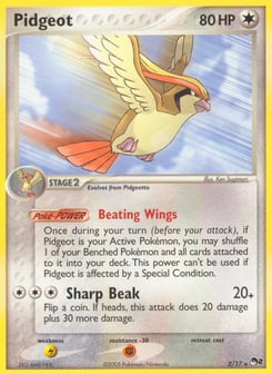Pidgeot 2/17 POP Series 2