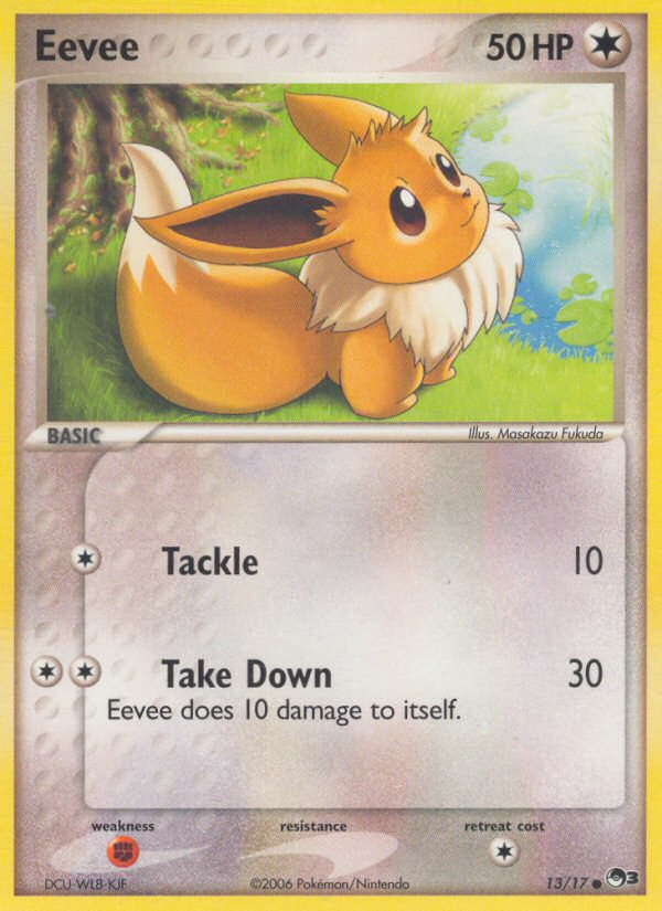 Eevee 13/17 POP Series 3