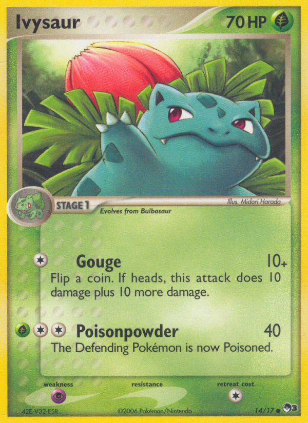 Ivysaur 14/17 POP Series 3