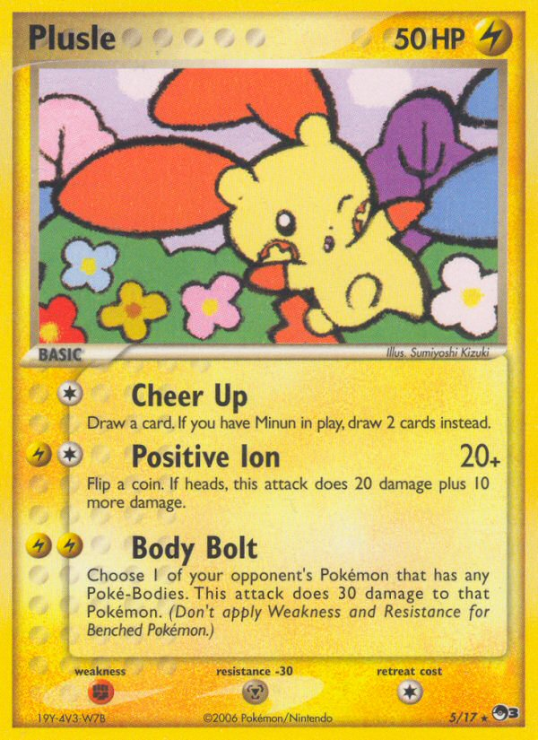 Plusle 5/17 POP Series 3