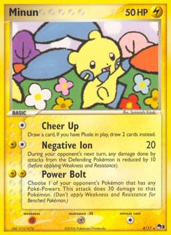 Minun 4/17 POP Series 3