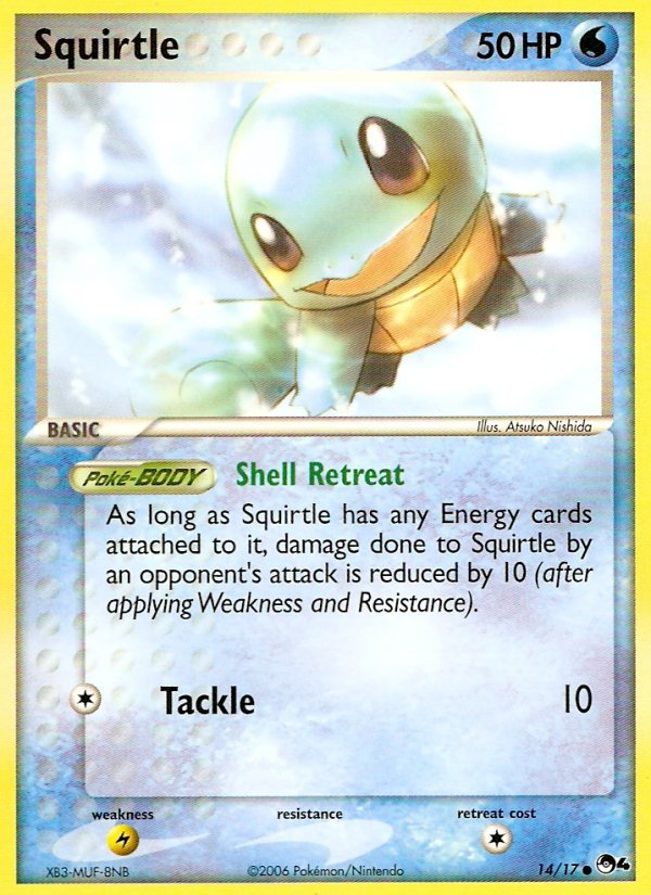 Squirtle 14/17 POP Series 4