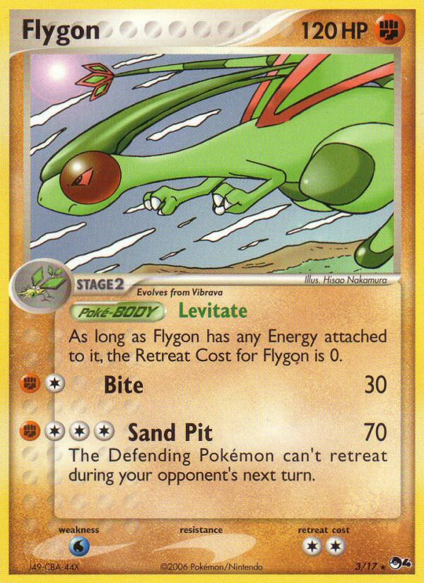 Flygon 3/17 POP Series 4