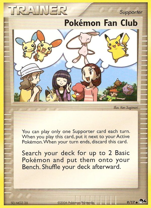 Pokémon Fan Club 9/17 POP Series 4