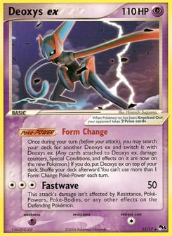 Deoxys ex 17/17 POP Series 4