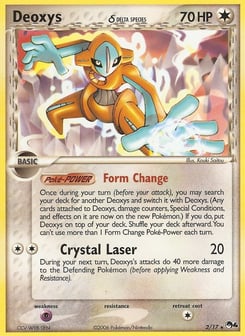 Deoxys δ 2/17 POP Series 4