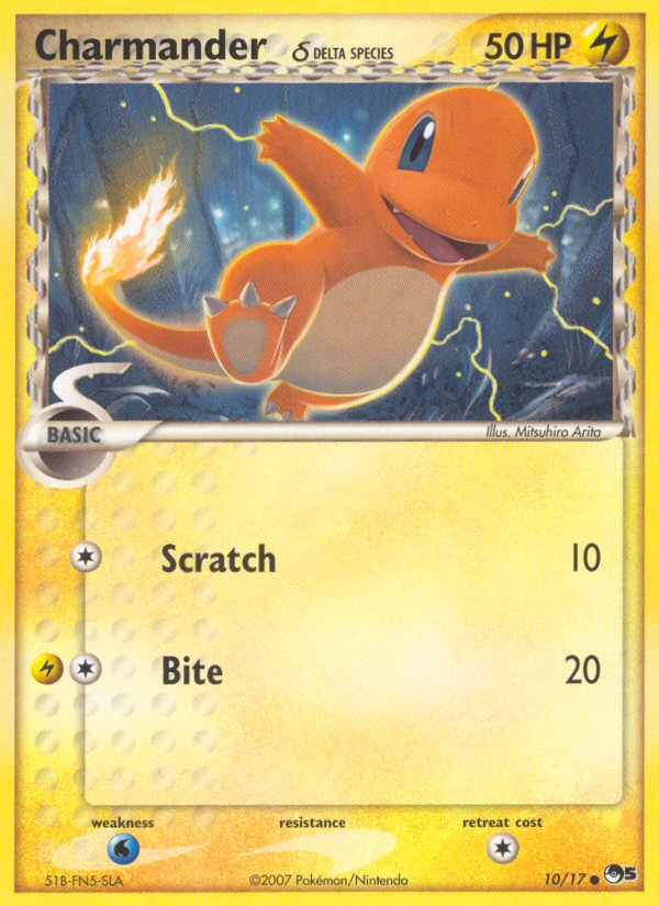 Charmander δ 10/17 POP Series 5