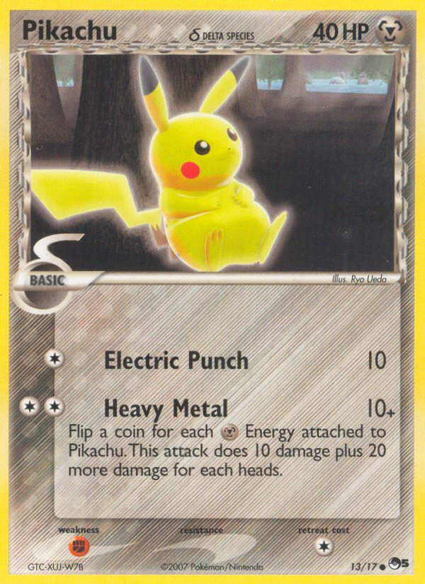 Pikachu δ 13/17 POP Series 5