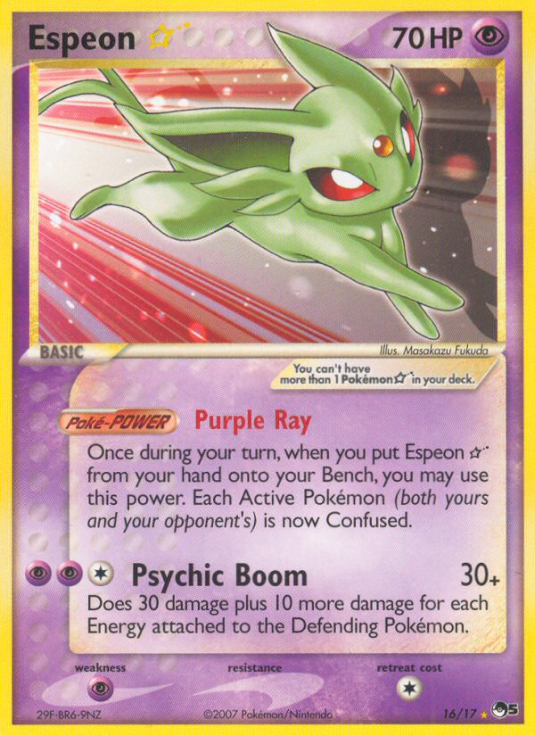 Espeon ☆ 16/17 POP Series 5