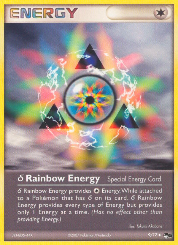 δ Rainbow Energy 9/17 POP Series 5