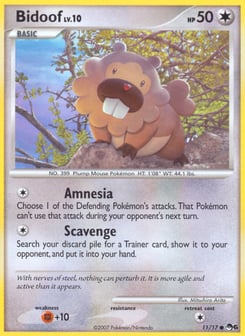 Bidoof 11/17 POP Series 6