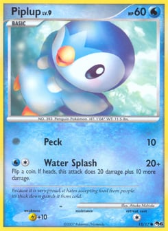 Piplup 15/17 POP Series 6