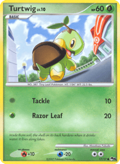 Turtwig 17/17 POP Series 6