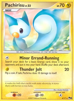 Pachirisu 4/17 POP Series 6