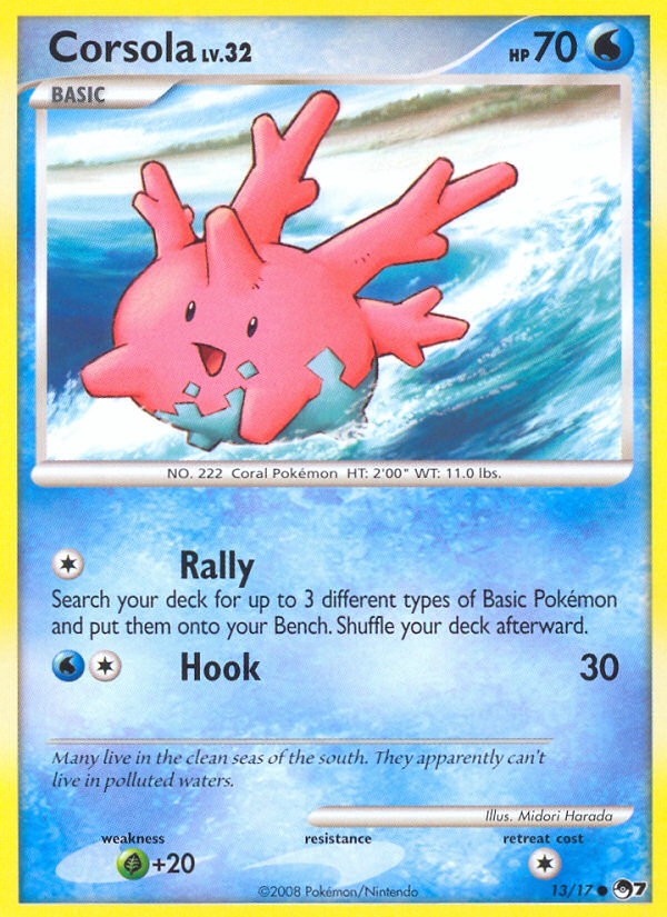 Corsola 13/17 POP Series 7