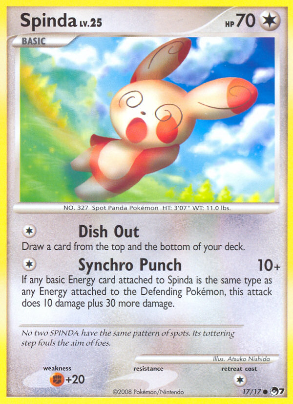 Spinda 17/17 POP Series 7