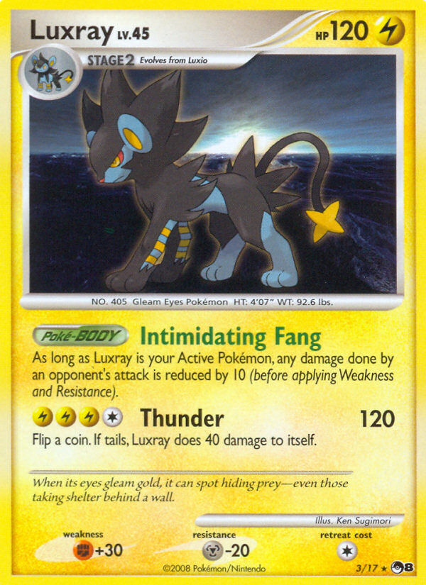 Luxray 3/17 POP Series 8