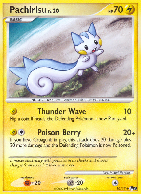 Pachirisu 10/17 POP Series 9