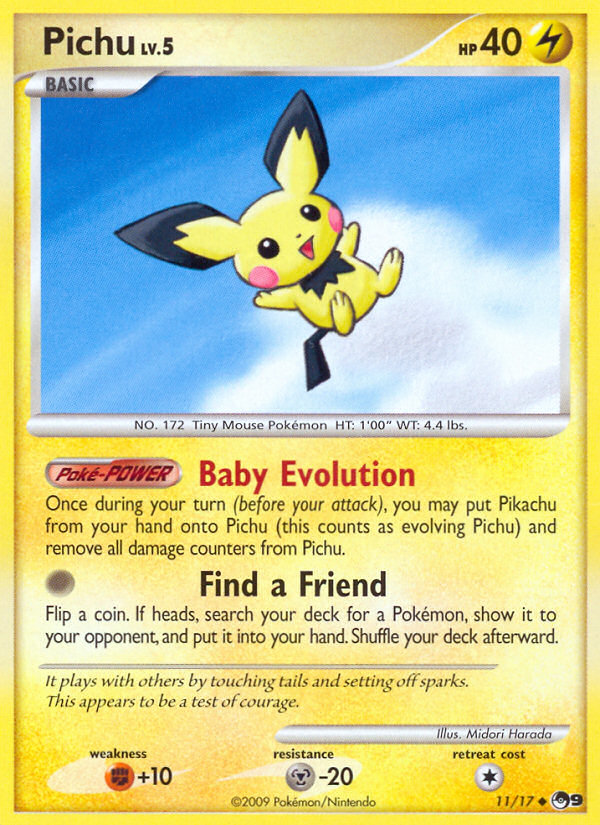 Pichu 11/17 POP Series 9