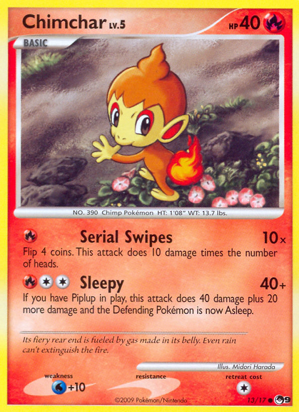 Chimchar 13/17 POP Series 9