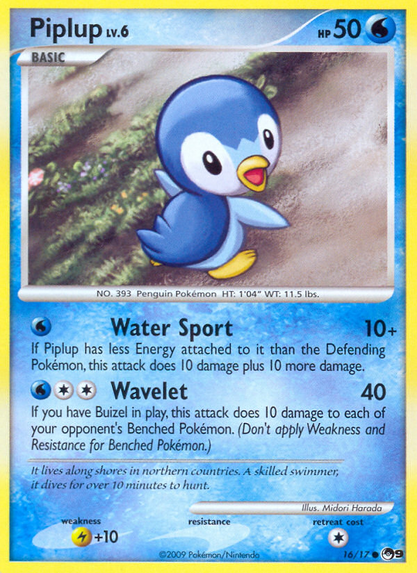 Piplup 16/17 POP Series 9