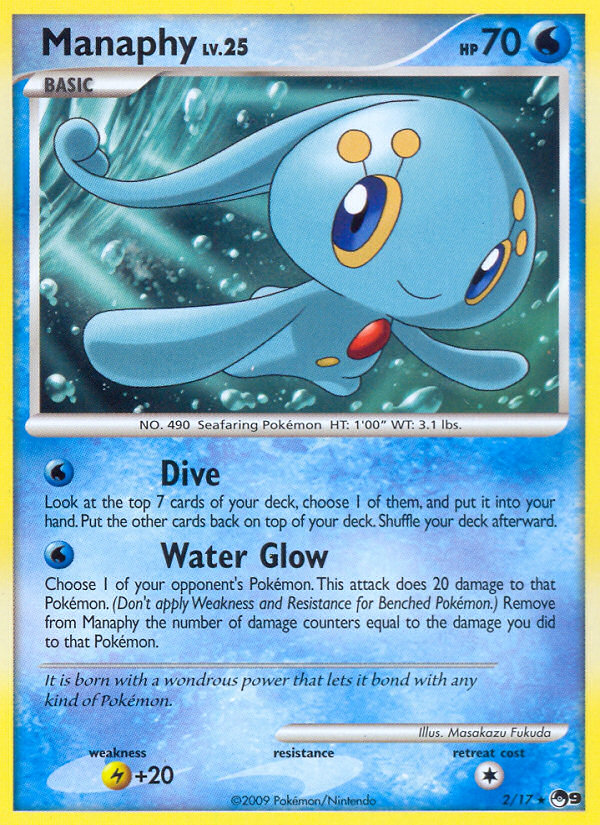 Manaphy 2/17 POP Series 9