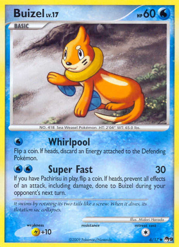 Buizel 6/17 POP Series 9