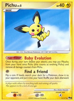 Pichu 11/17 POP Series 9