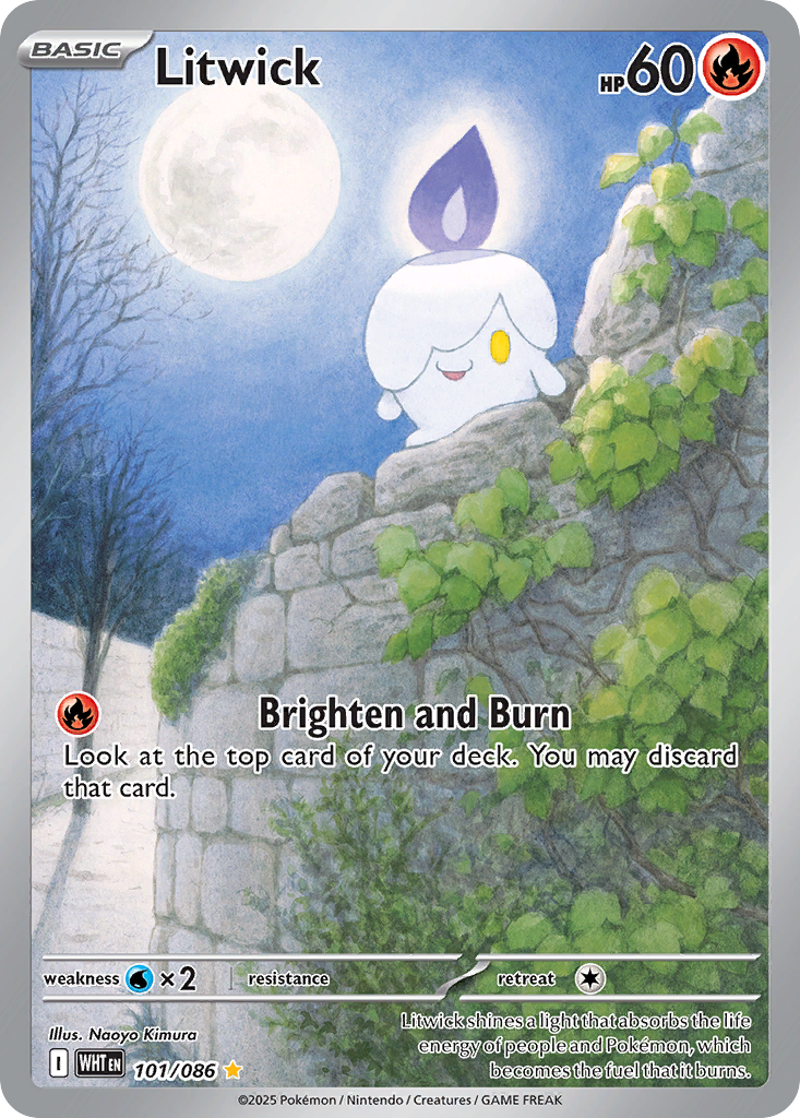 Litwick 101/086 White Flare