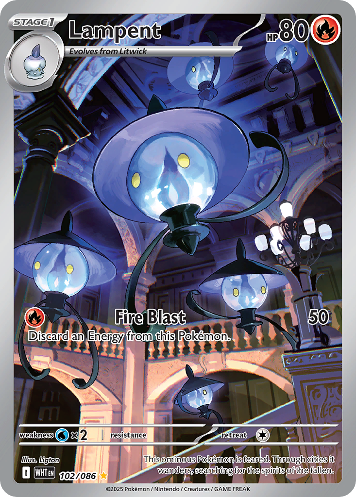 Lampent 102/086 White Flare